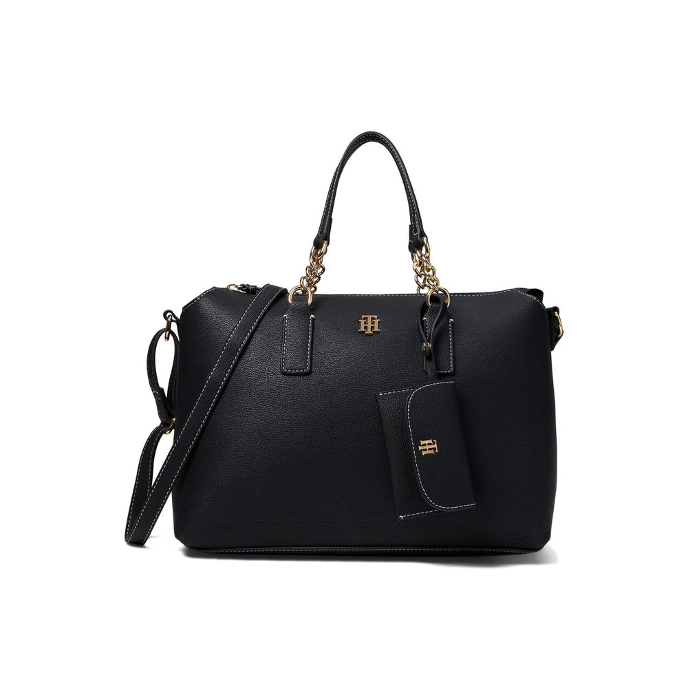 Brielle Ii Convertible Tz Satchel W/Hangoff Black Medium :<